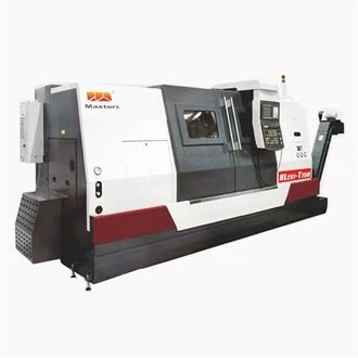 경사 침대 CNC 선반 기계